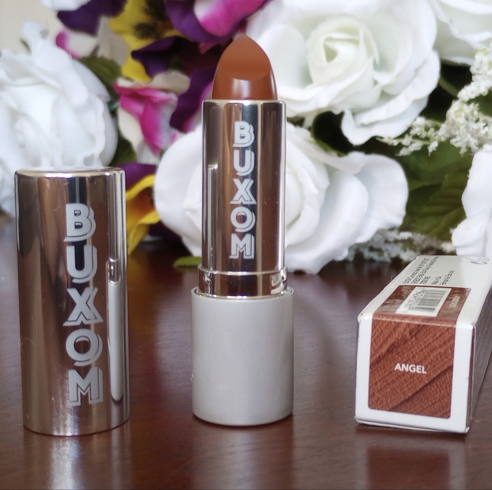 BUXOM ANGEL Full Force Plumping Lipstick 90's Nudes FS NIB